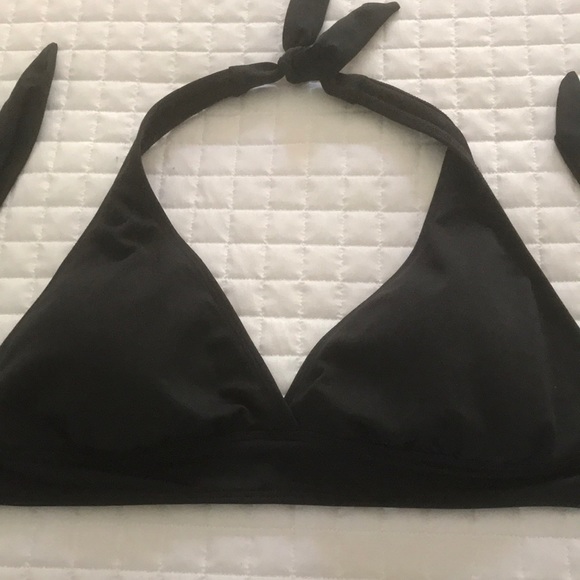 Black and white aztec high-waisted bikini - Picture 3 of 6